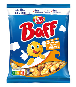 Pop corn caramel
