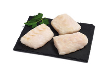 Filet découpé de poisson blanc selon arrivage