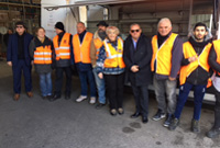 Inauguration de l'épicerie solidaire itinérante en Haute-Vienne