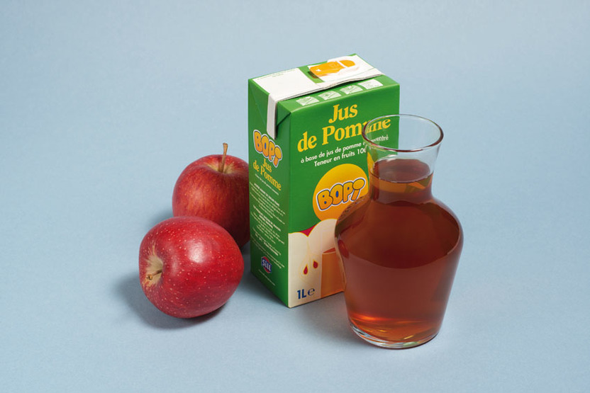 Jus de pomme à base de concentré