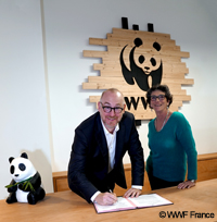 Signature partenariat Brake Sysco France et WWF