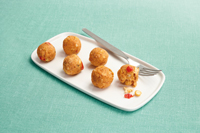 Boulette de pois chiche, poivron, cumin - Gamme végétale - Brake Boulette de pois chiche, poivron, cumin