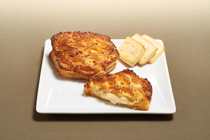 Feuilleté coeur coulant au reblochon
