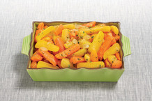 Poêlée maraîchère aux deux carottes