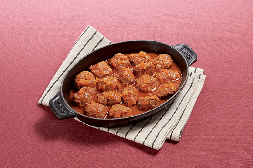 Boulette au boeuf cuisinée à la tomate