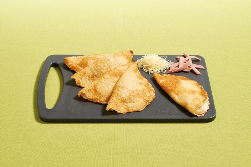 Crêpe jambon-fromage demi-lune Agri-éthique