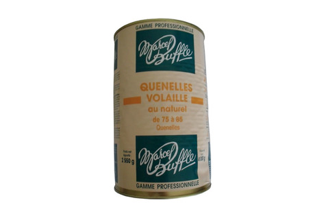 Quenelle de volaille au naturel