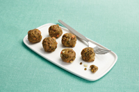 Boulette de lentille verte