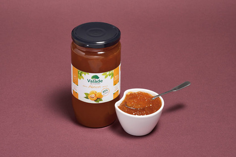 Confiture extra d'abricots