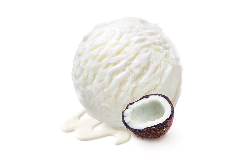 Crème glacée noix de coco