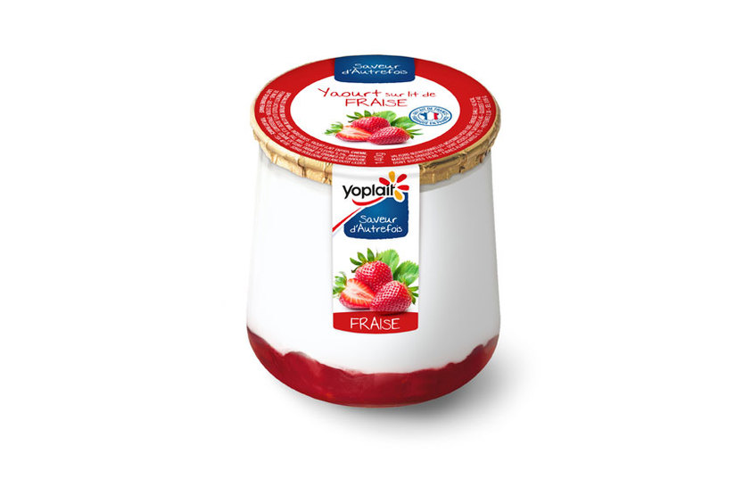 Saveur d'autrefois sur lit de fraise