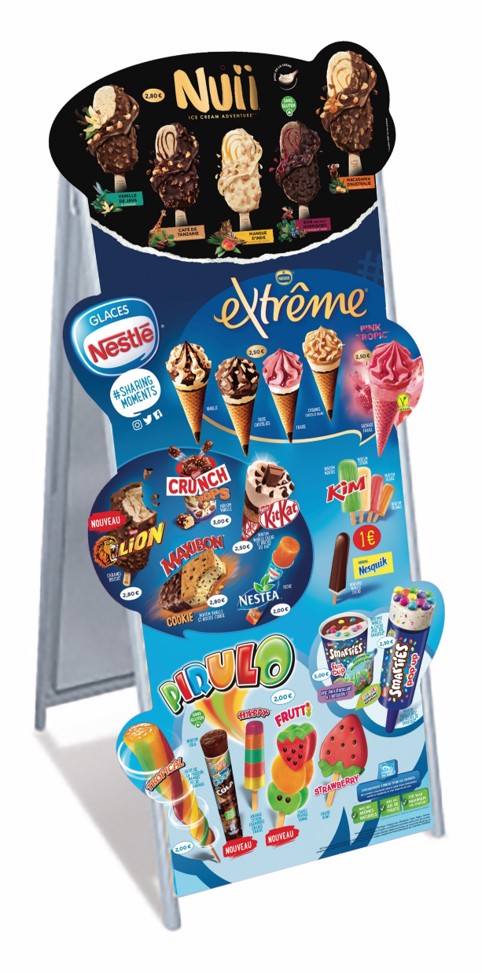 PLV Nestlé impulsion 