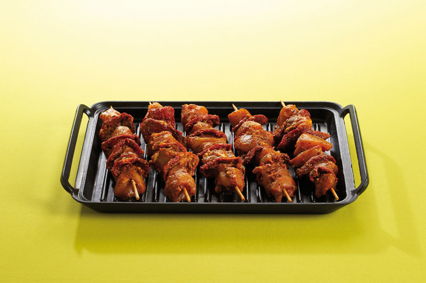Brochette de filet de poulet à la méditerranéenne