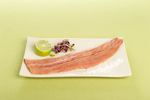 Filet de saumon rose du Pacifique sauvage