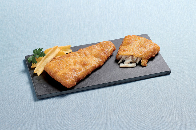 Fish'n chips de cabillaud