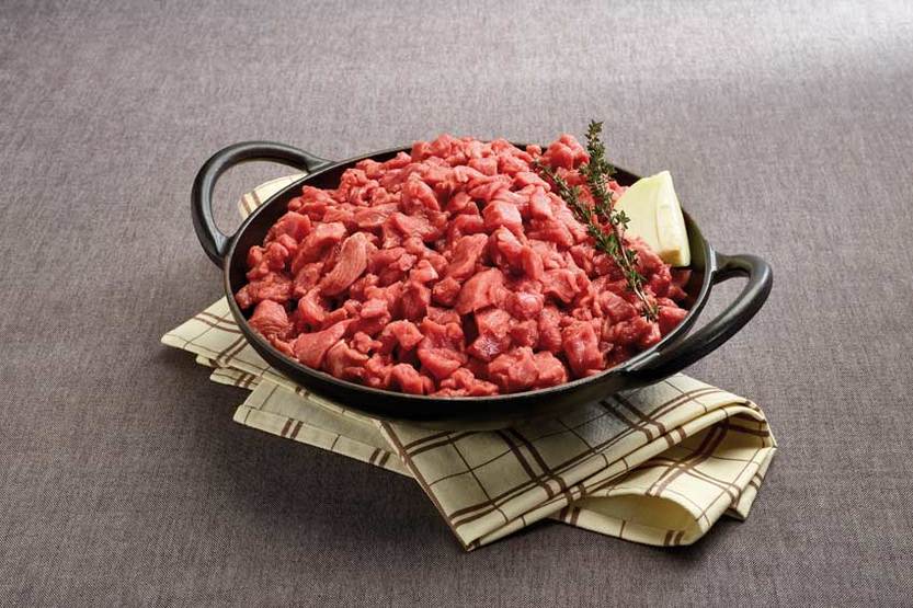 Découpe de veau pour axoa