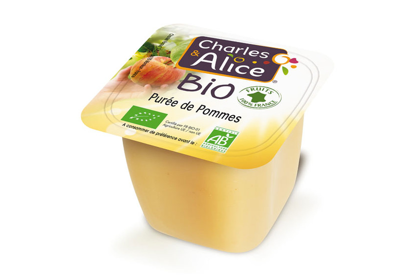 Purée pommes sans sucre ajouté BIO