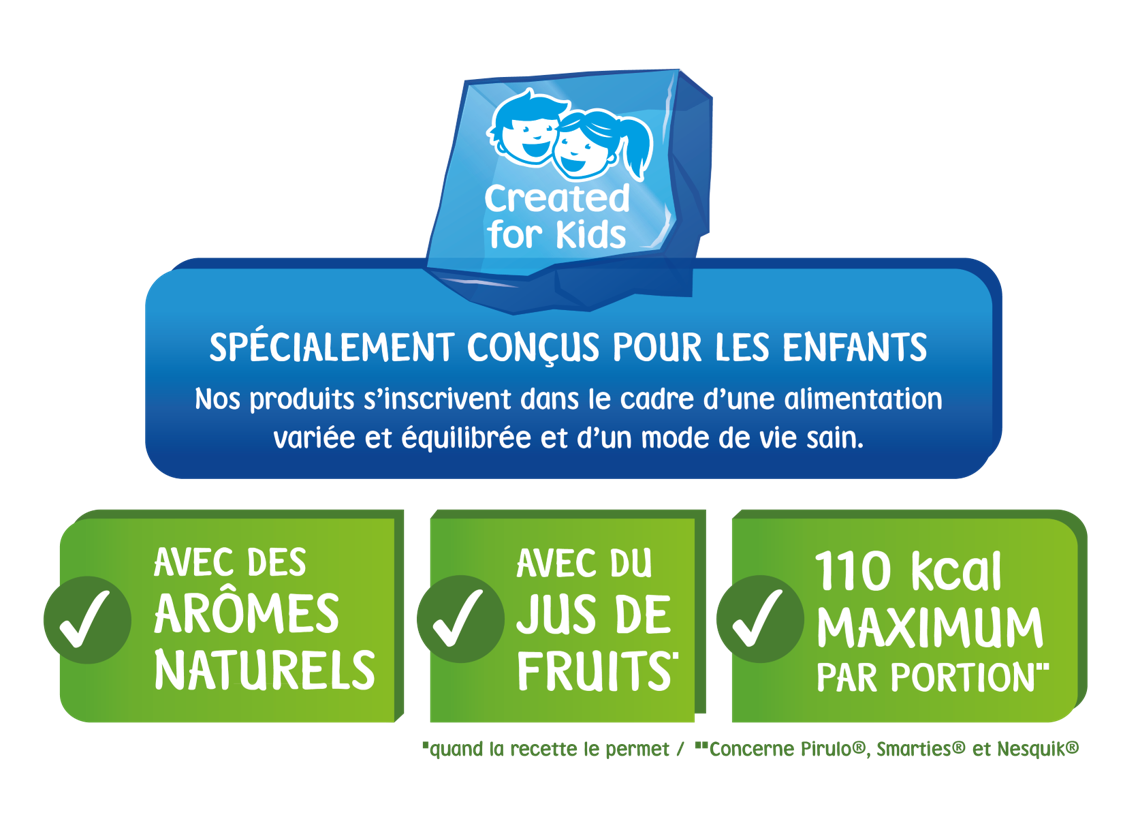 glaces spéciales enfants