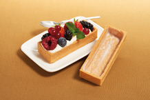 Fond de tartelette rectangle sucré
