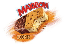Glace Maxibon cookie