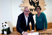 Signature Partenariat Brake Sysco France et WWF