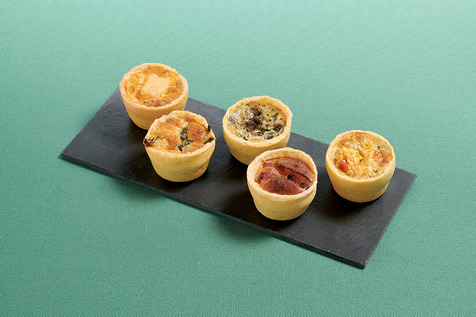 Assortiment de mini-quiches