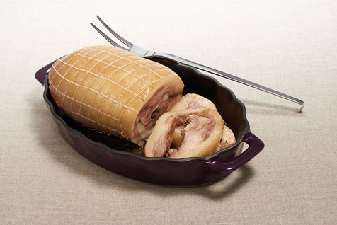 Tête de veau roulée cuite