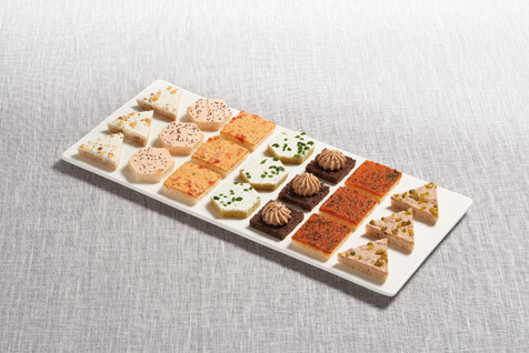 Assortiment de canapés traiteur