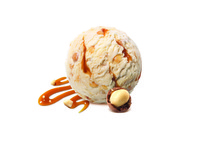 Crème glacée Macadamia Dulce de Leche